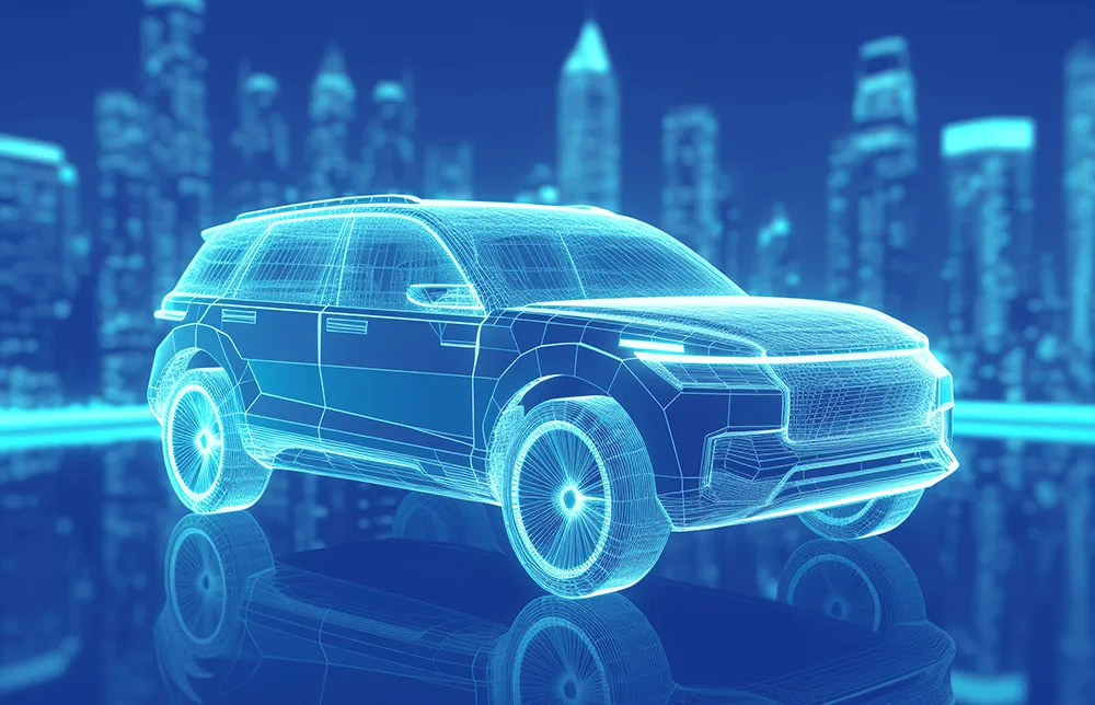 An illustration of an electric SUV An illustration of an electric SUV
